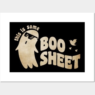 this is some boo sheet Fun Posters and Art